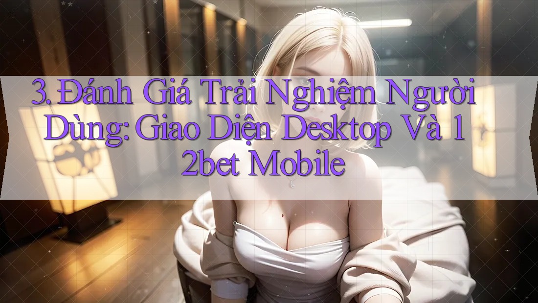3. Đánh Giá Trải Nghiệm Người Dùng: Giao Diện Desktop Và 12bet Mobile