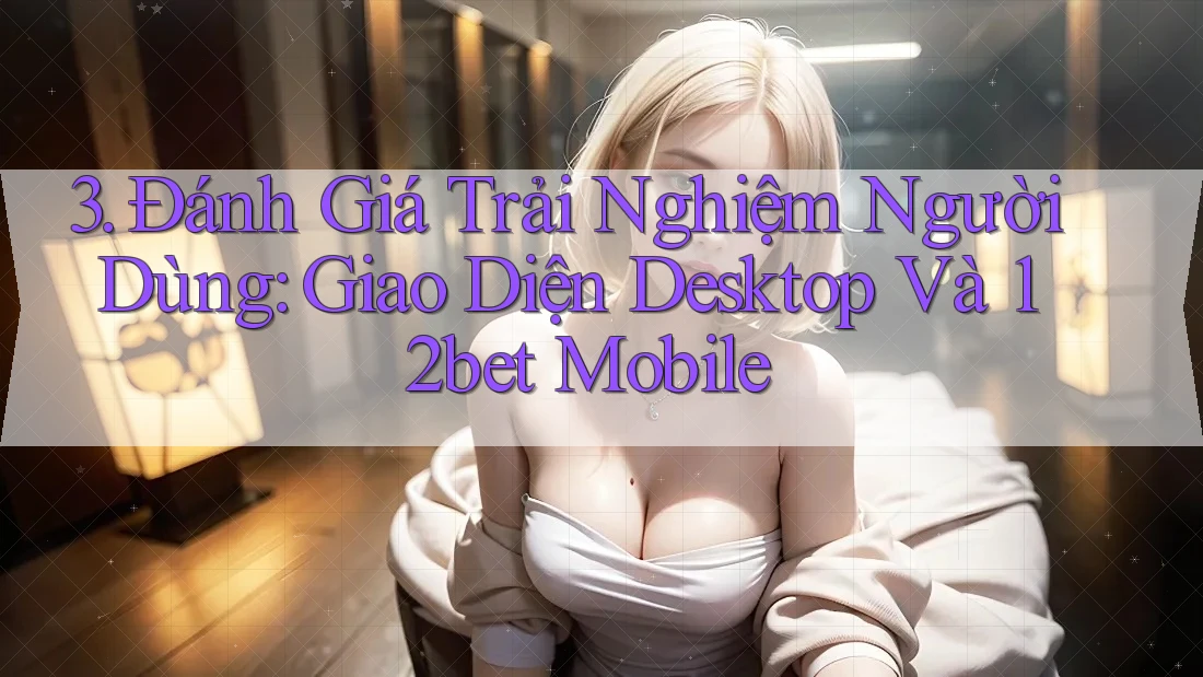 3. Đánh Giá Trải Nghiệm Người Dùng: Giao Diện Desktop Và 12bet Mobile