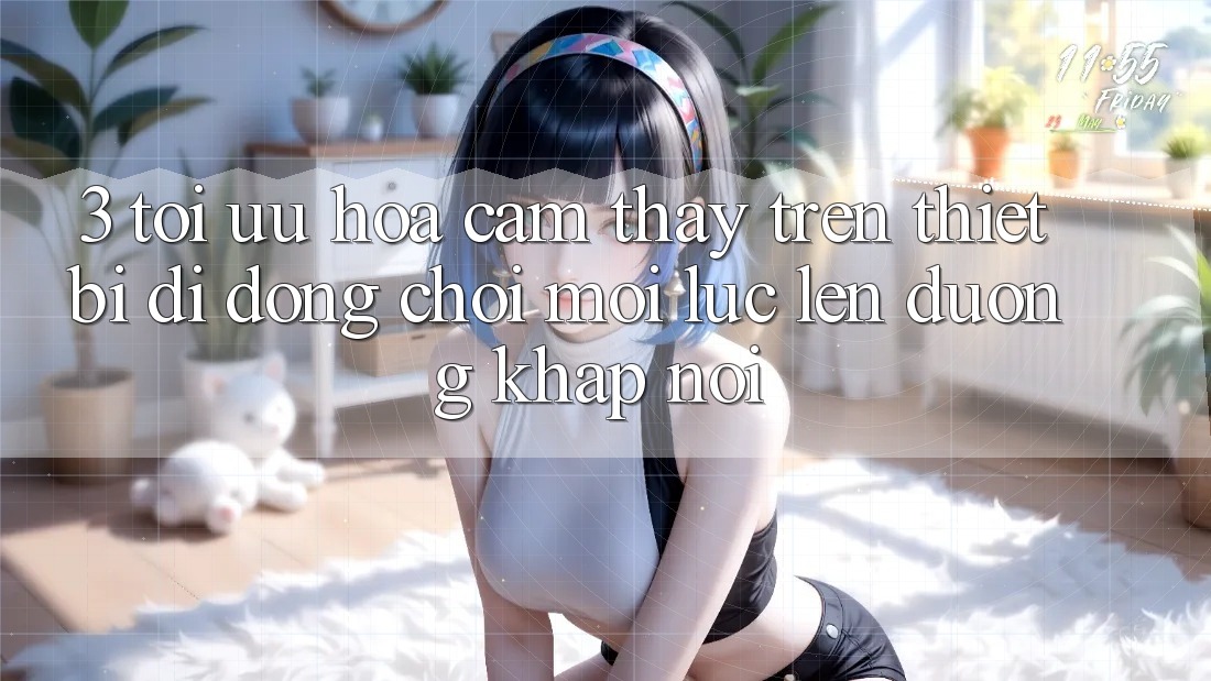 3. Tối Ưu Hóa Cảm thấy Trên Thiết Bị Di Động: Chơi Mọi Lúc, Lên đường Khắp nơi