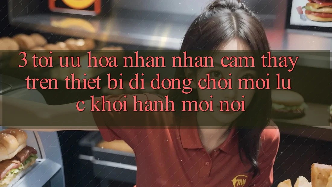 3. Tối Ưu Hóa Nhận nhận cảm thấy Trên Thiết Bị Di Động: Chơi Mọi Lúc, Khởi hành Mọi nơi