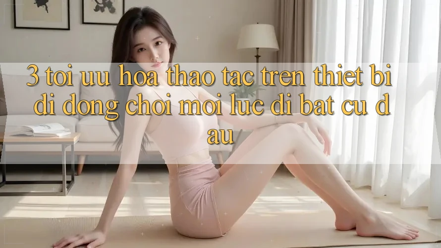 3. Tối Ưu Hóa Thao tác Trên Thiết Bị Di Động: Chơi Mọi Lúc, Đi Bất Cứ Đâu