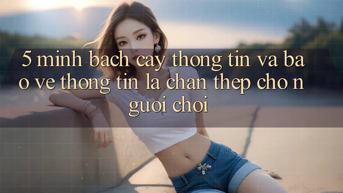 5. Minh bạch cậy Thông Tin Và Bảo vệ thông tin: Lá Chắn Thép Cho Người Chơi