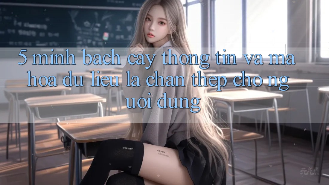 5. Minh bạch cậy Thông Tin Và Mã hóa dữ liệu: Lá Chắn Thép Cho Người dùng