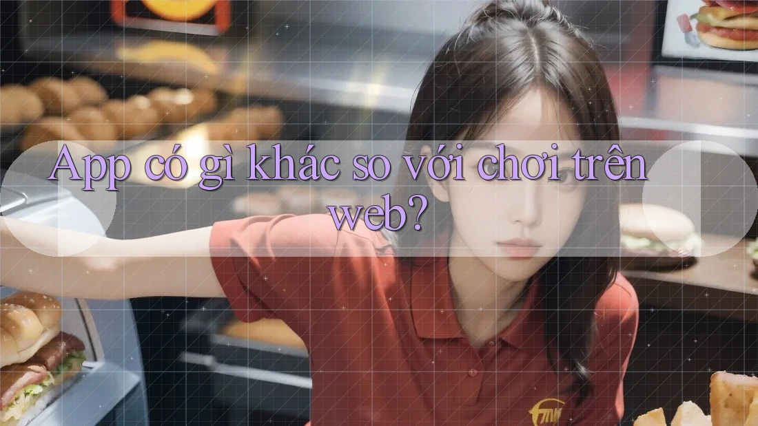 App có gì khác so với chơi trên web?