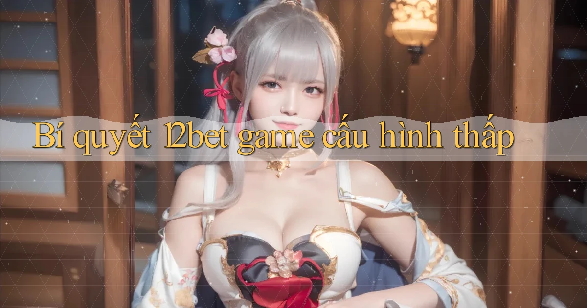 Bí quyết 12bet game cấu hình thấp