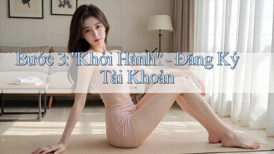 Bước 3: “Khởi Hành” - Đăng Ký Tài Khoản