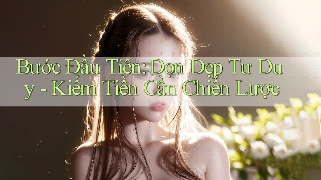Bước Đầu Tiên: Dọn Dẹp Tư Duy - Kiếm Tiền Cần Chiến Lược
