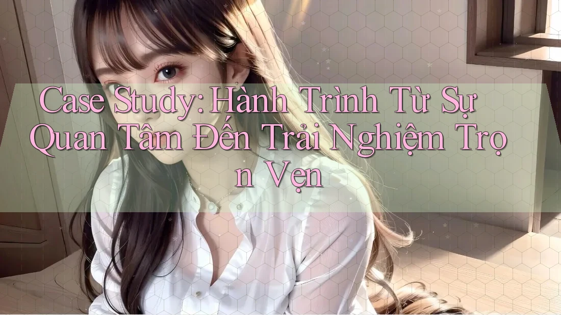 Case Study: Hành Trình Từ Sự Quan Tâm Đến Trải Nghiệm Trọn Vẹn