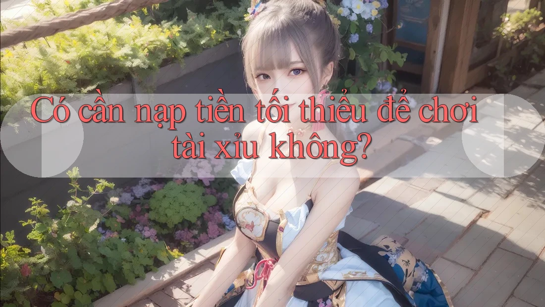 Có cần nạp tiền tối thiểu để chơi tài xỉu không?