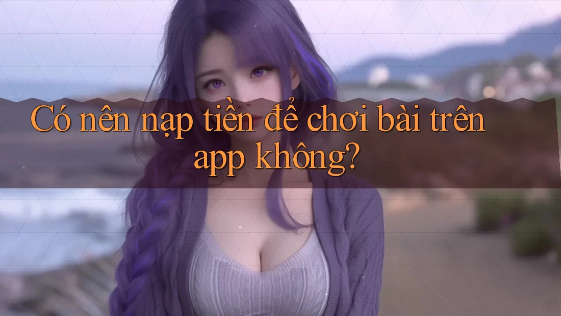 Có nên nạp tiền để chơi bài trên app không?