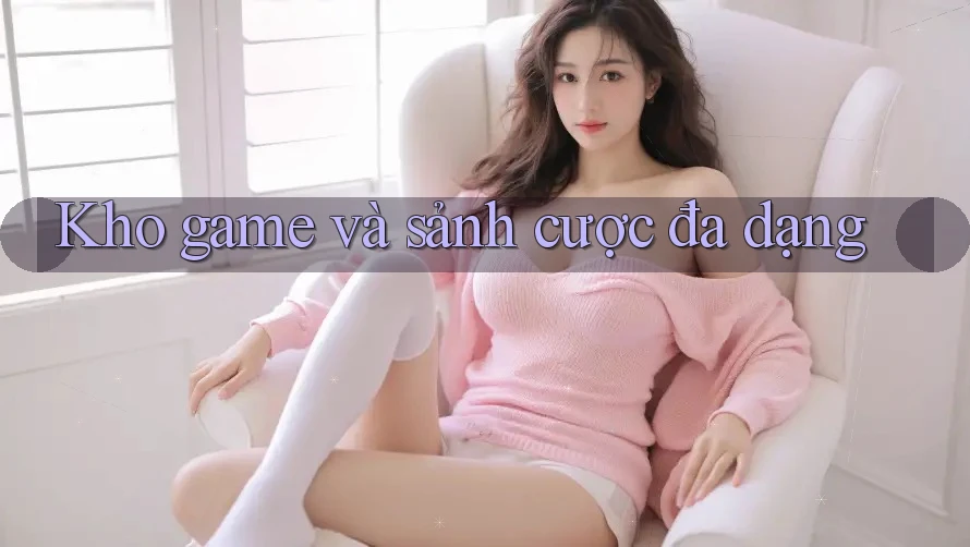 Kho game và sảnh cược đa dạng