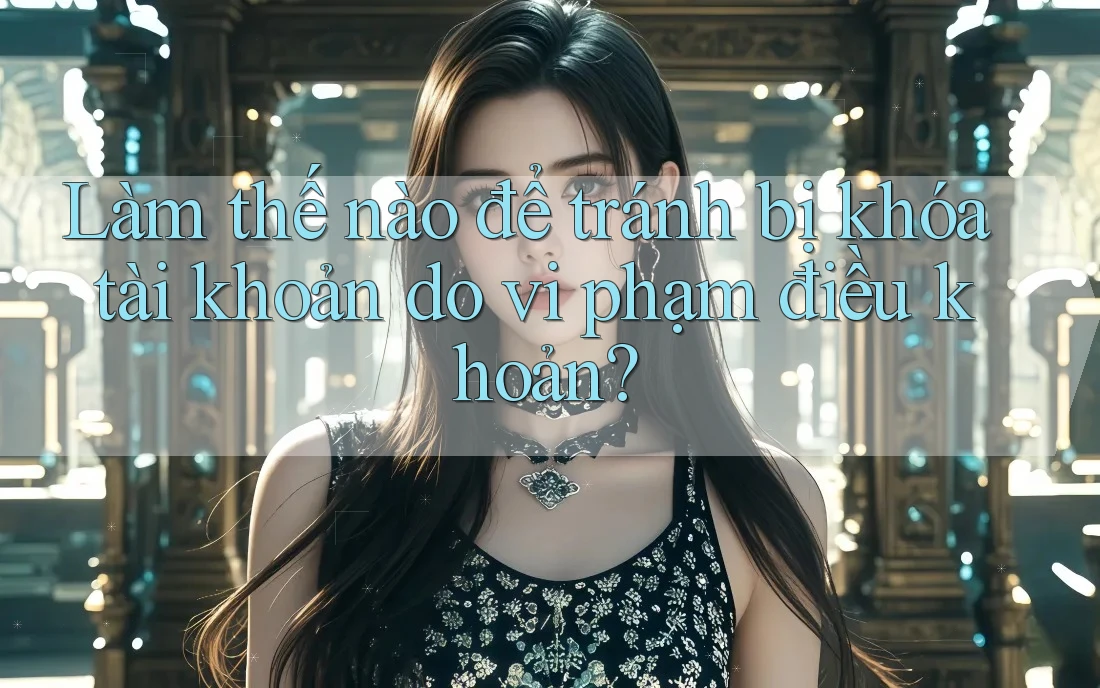 Làm thế nào để tránh bị khóa tài khoản do vi phạm điều khoản?