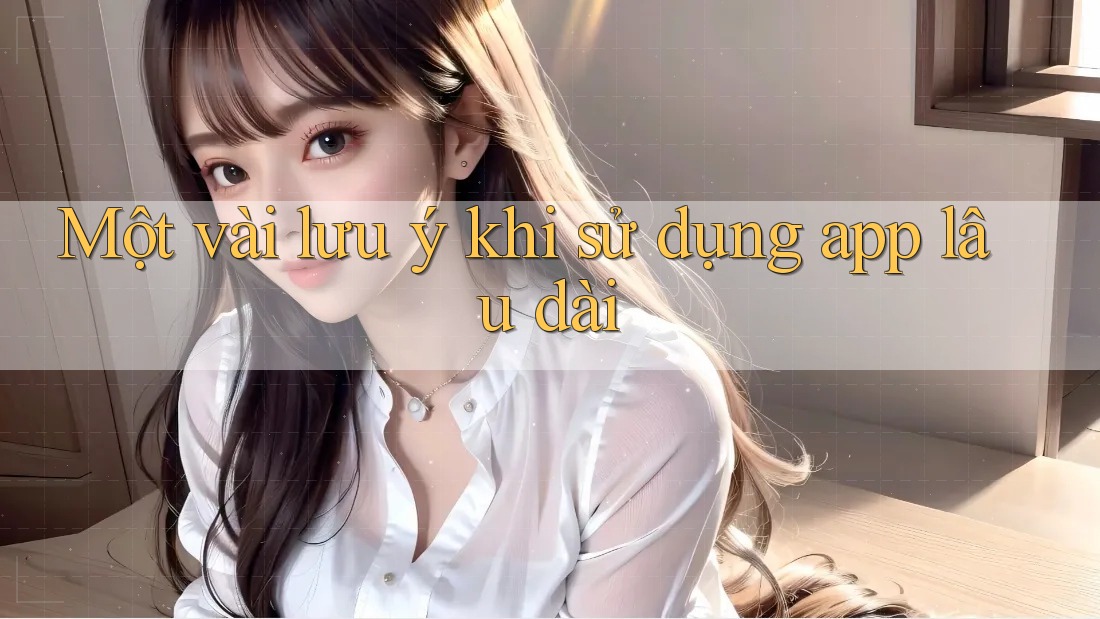 Một vài lưu ý khi sử dụng app lâu dài