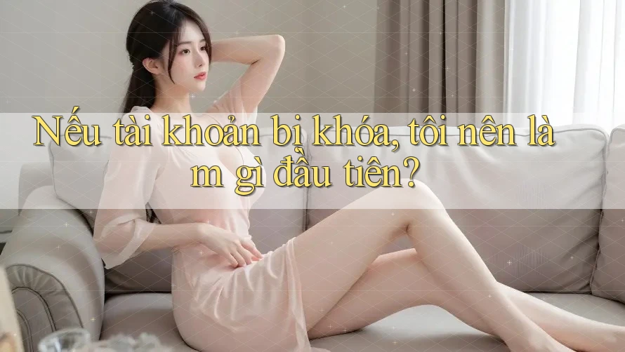 Nếu tài khoản bị khóa, tôi nên làm gì đầu tiên?