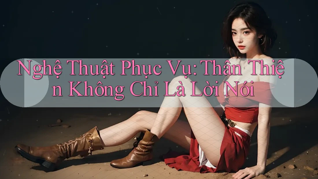 Nghệ Thuật Phục Vụ: Thân Thiện Không Chỉ Là Lời Nói