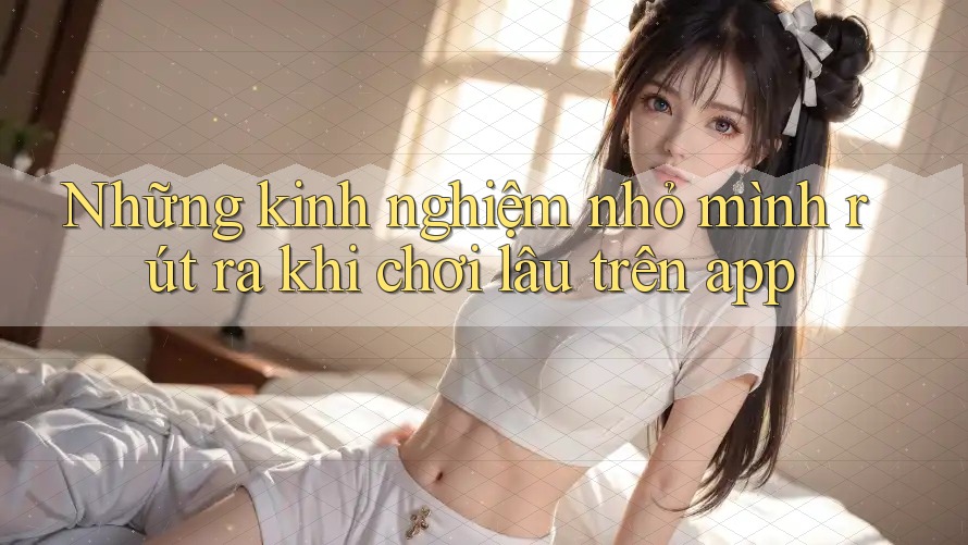 Những kinh nghiệm nhỏ mình rút ra khi chơi lâu trên app