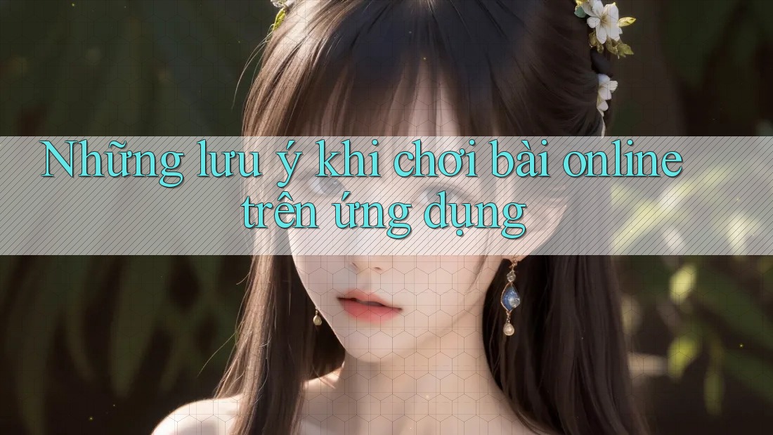 Những lưu ý khi chơi bài online trên ứng dụng