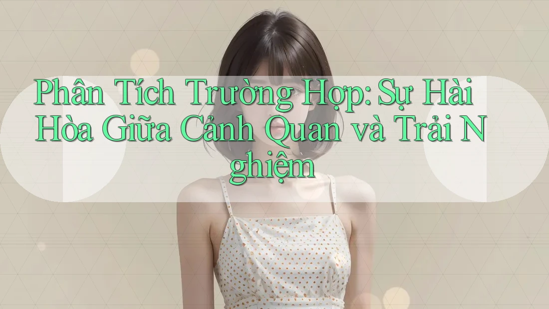 Phân Tích Trường Hợp: Sự Hài Hòa Giữa Cảnh Quan và Trải Nghiệm