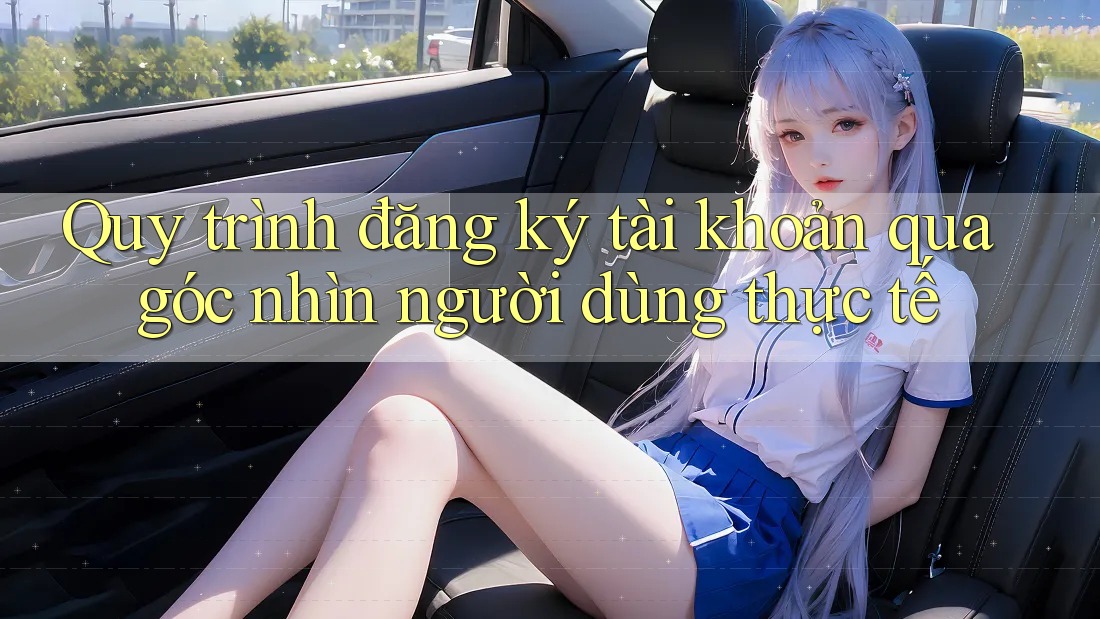 Quy trình đăng ký tài khoản qua góc nhìn người dùng thực tế
