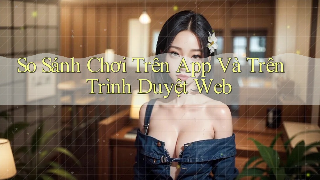 So Sánh Chơi Trên App Và Trên Trình Duyệt Web