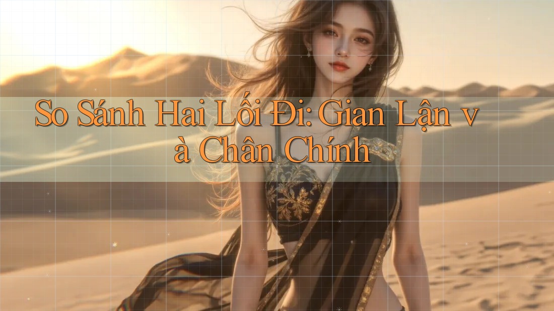 So Sánh Hai Lối Đi: Gian Lận và Chân Chính