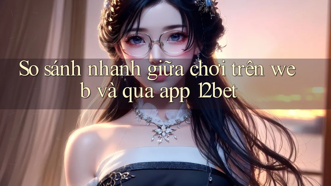 So sánh nhanh giữa chơi trên web và qua app 12bet
