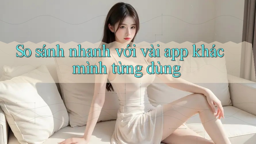 So sánh nhanh với vài app khác mình từng dùng