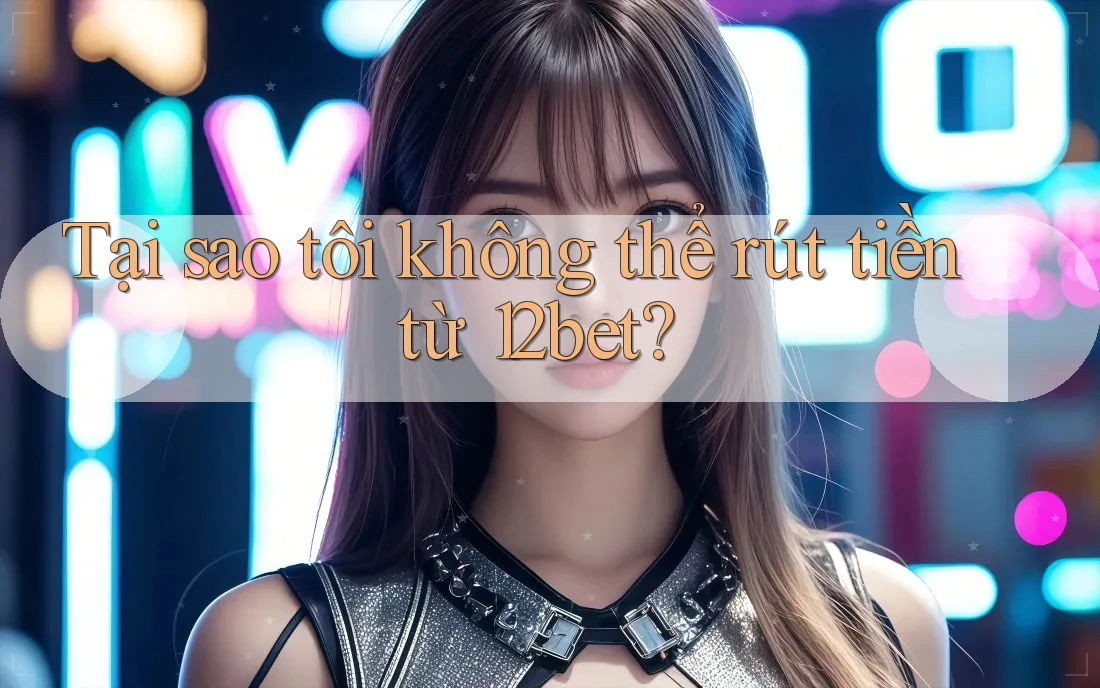 Tại sao tôi không thể rút tiền từ 12bet?