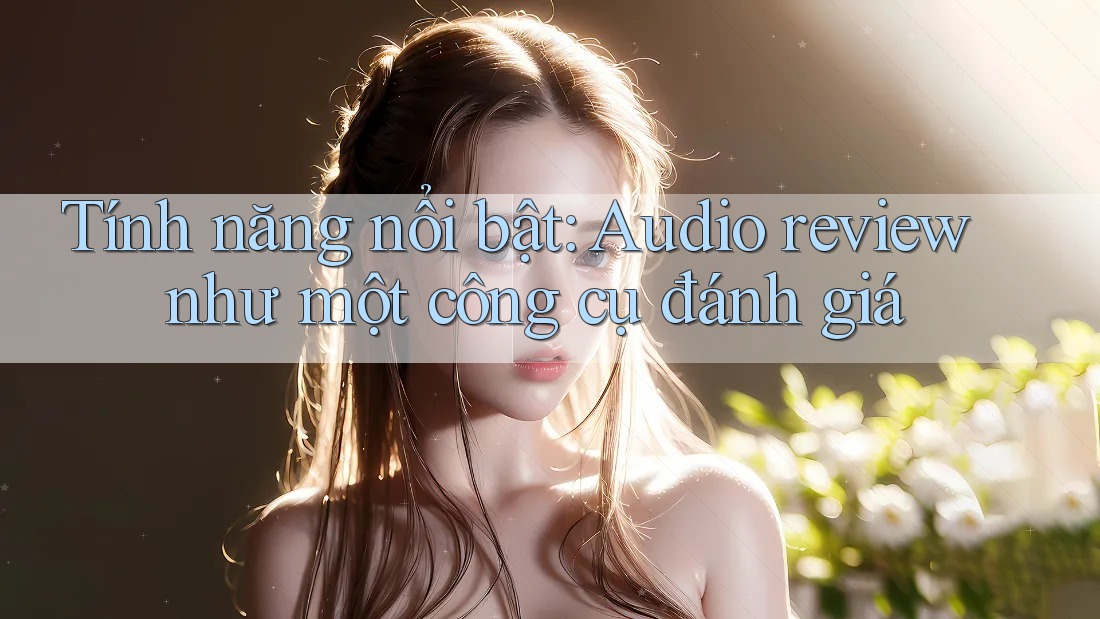 Tính năng nổi bật: Audio review như một công cụ đánh giá