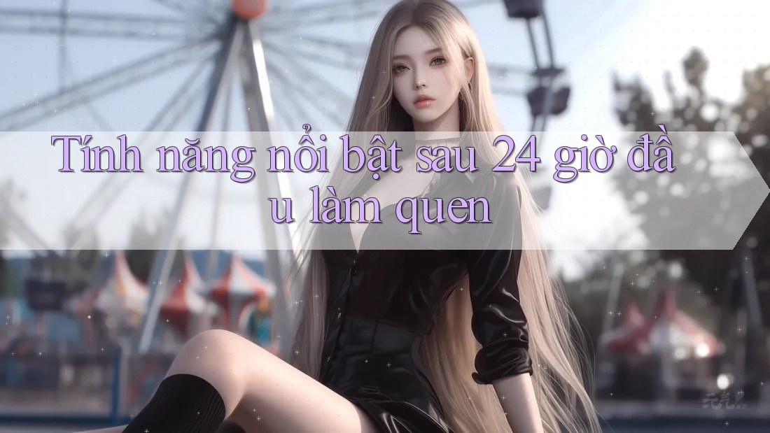 Tính năng nổi bật sau 24 giờ đầu làm quen Tính năng nổi bật sau 24 giờ đầu làm quen