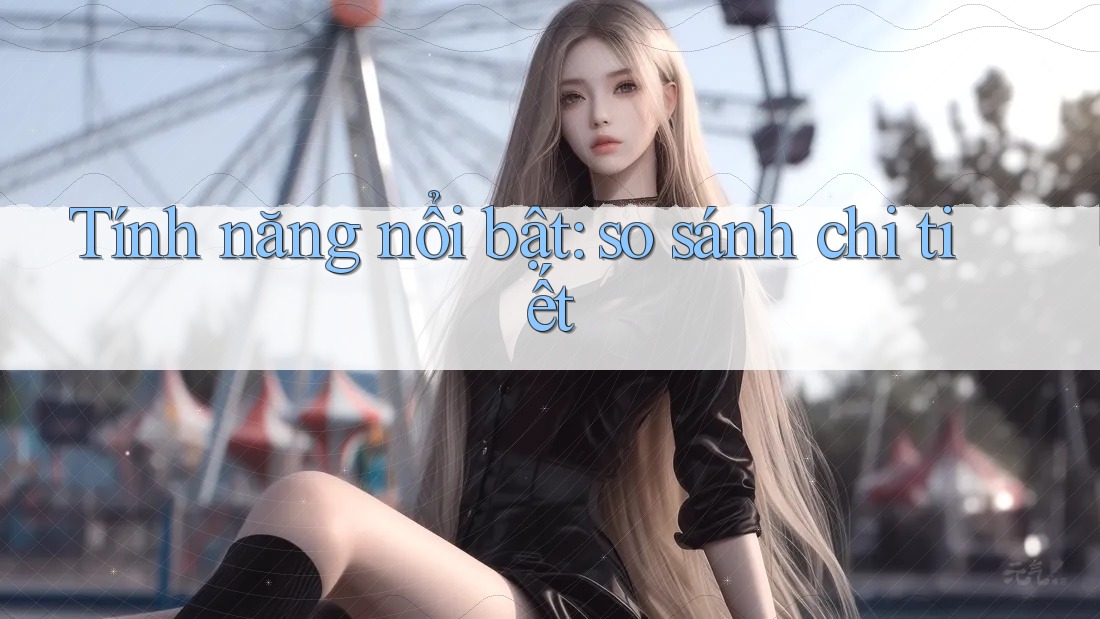 Tính năng nổi bật: so sánh chi tiết