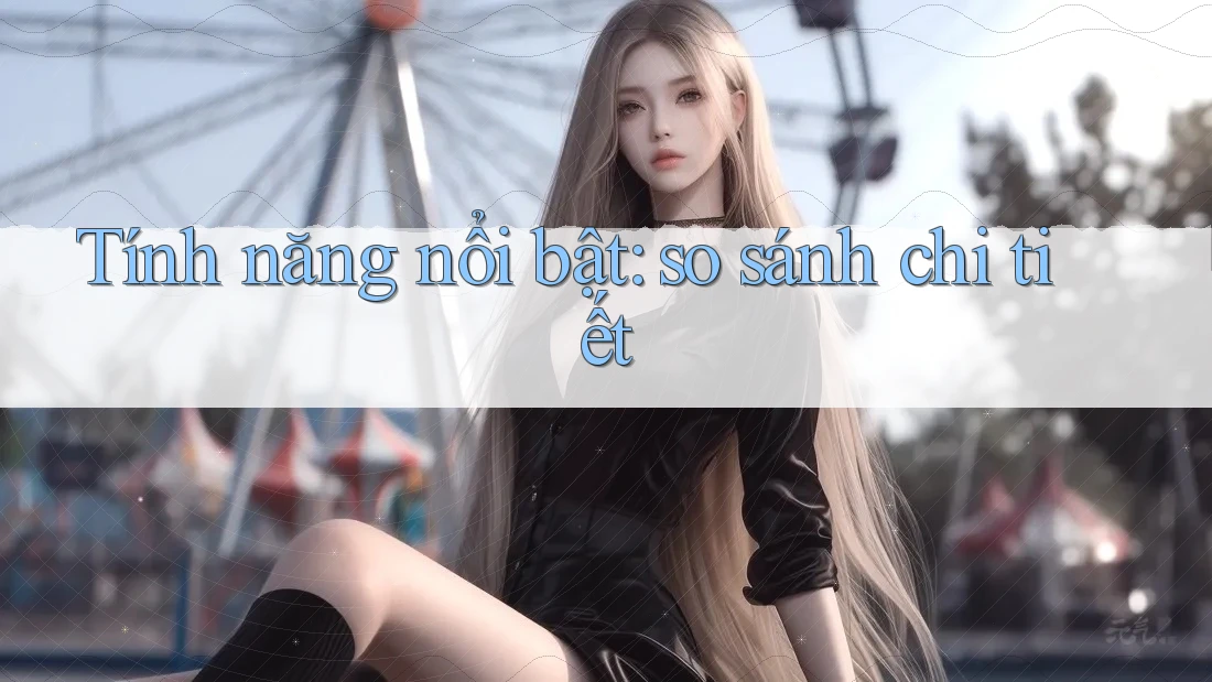 Tính năng nổi bật: so sánh chi tiết