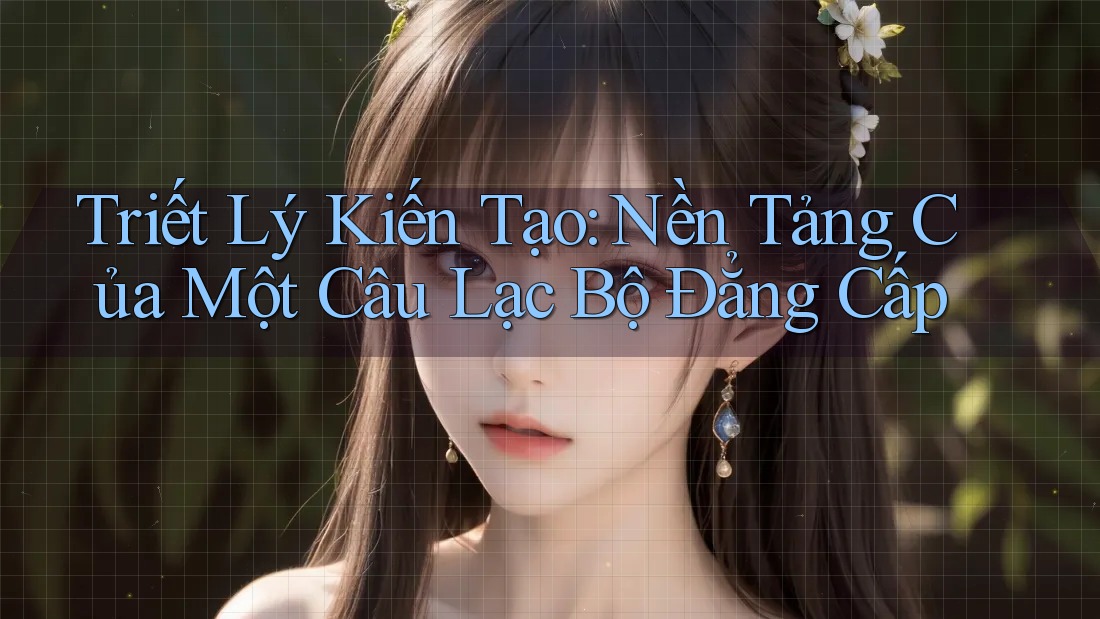 Triết Lý Kiến Tạo: Nền Tảng Của Một Câu Lạc Bộ Đẳng Cấp