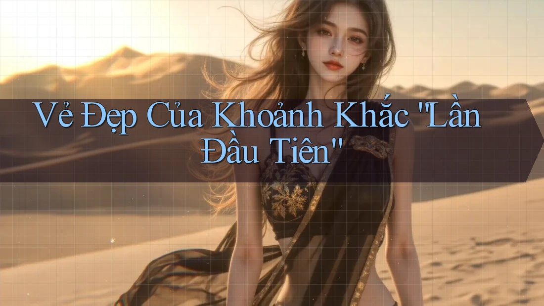 Vẻ Đẹp Của Khoảnh Khắc “Lần Đầu Tiên”